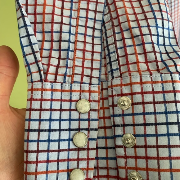 George Strait pearl-snap long sleeved. - Picture 3 of 4